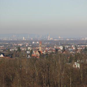 Darmstadt z góry. Zdjęcie: Arthur Schönbein