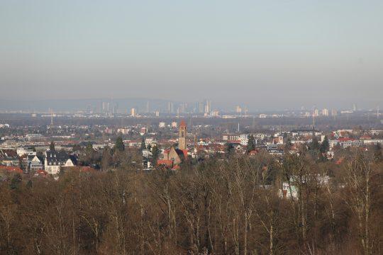 Darmstadt dall&#39;alto. Foto: Arthur Schönbein