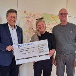 Donation for the cemetery. Photo: City of Griesheim