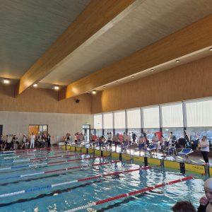 ספורטאי הצמרת של DSW12 לפני 50 מטר חופשי_משמאל ניקלאס קילמן6_לואי יגר7_יוסף עומראן8. צילום: מ. וייטן
