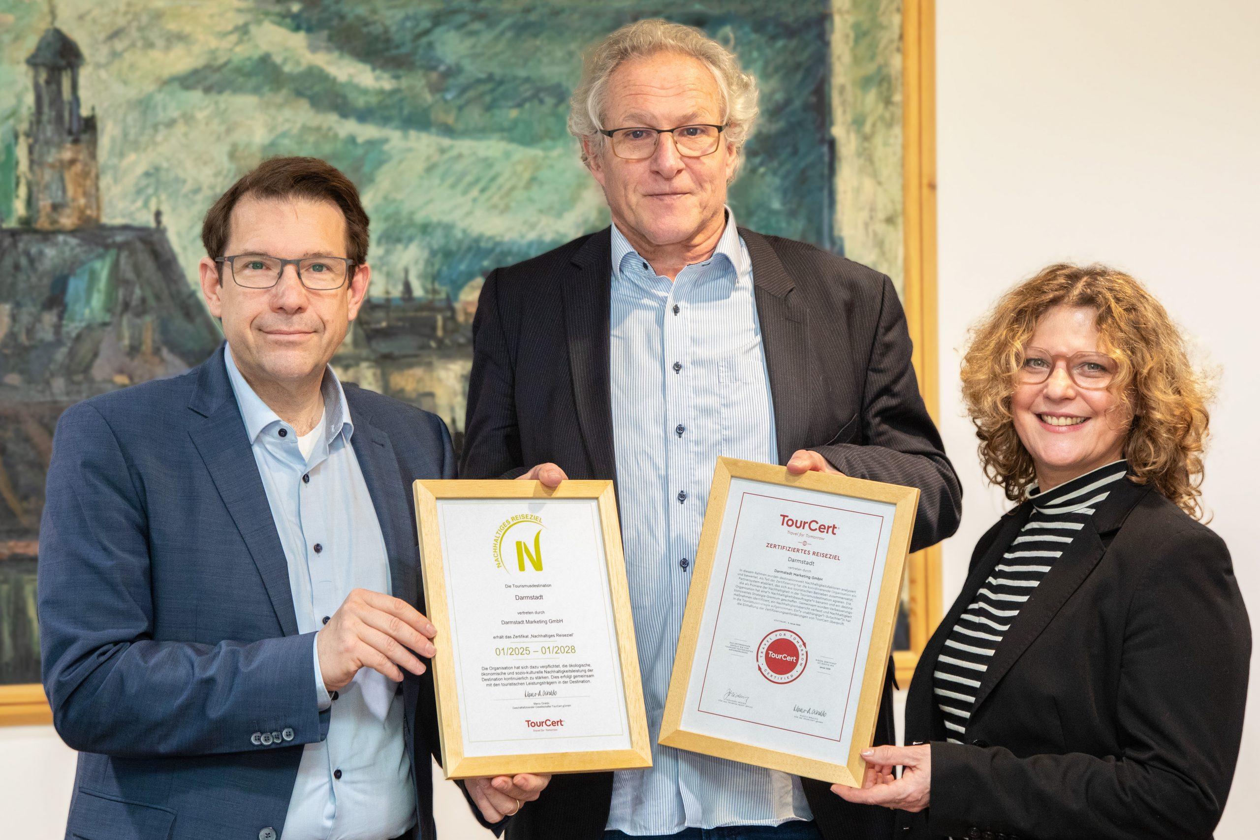 Darmstadt als 'Nachhaltiges Reiseziel' zertififziert. Foto: Darmstadt Marketing, Rüdiger Dunker