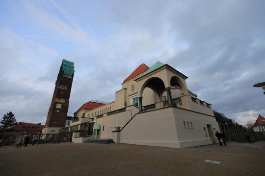 Mathildenhöhe, exhibition building. Photo: Arthur Schönbein