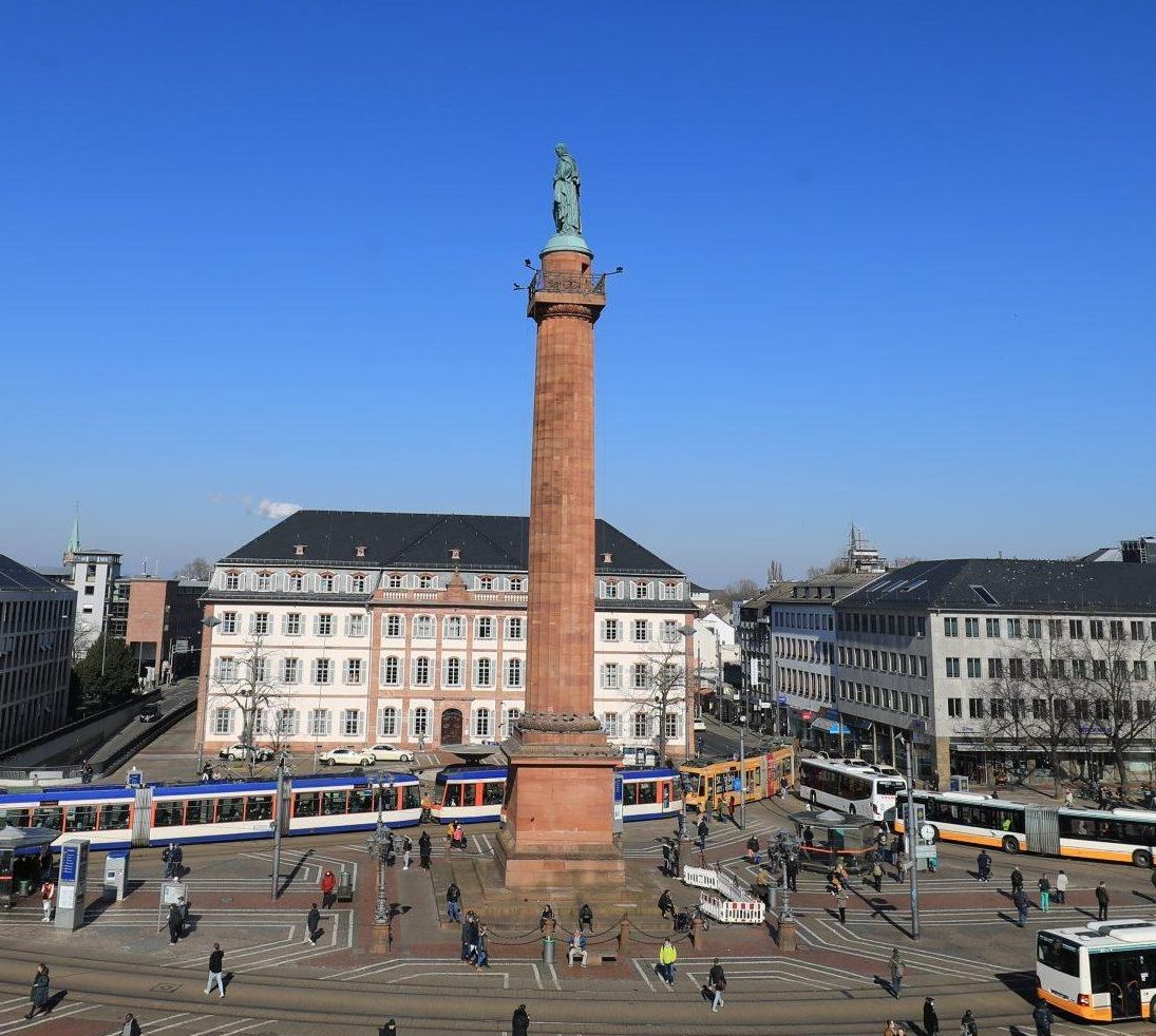 Darmstadt Luisenplatz. Foto: Arthur Schönbein