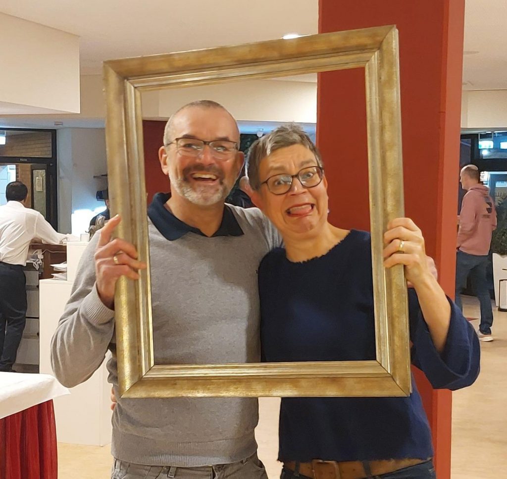 Annett Magedanz and Martin Lohfink. Photo: SGA