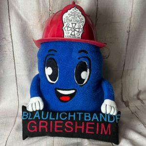 Mascotte dei servizi di emergenza. Foto: Città di Griesheim