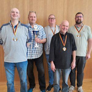 Bild von links nach rechts: Thomas Brückner, Andreas Färber, Jürgen Führer, Martin Steiger und Sascha Dechert