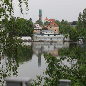 Der Woog in Darmstadt. Foto: Arthur Schönbein