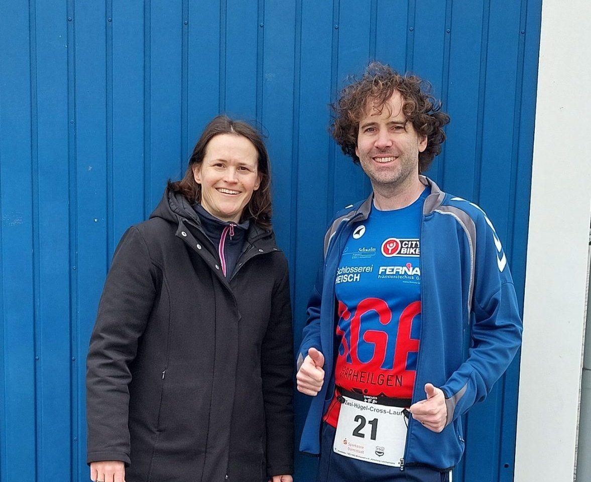 Maren Herrlitz and Jens Preiss. Photo: SGA Triathlon
