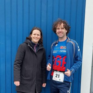 Maren Herrlitz und Jens Preiss. Foto: SGA Triathlon