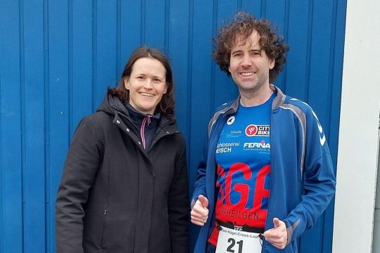 Maren Herrlitz and Jens Preiss. Photo: SGA Triathlon