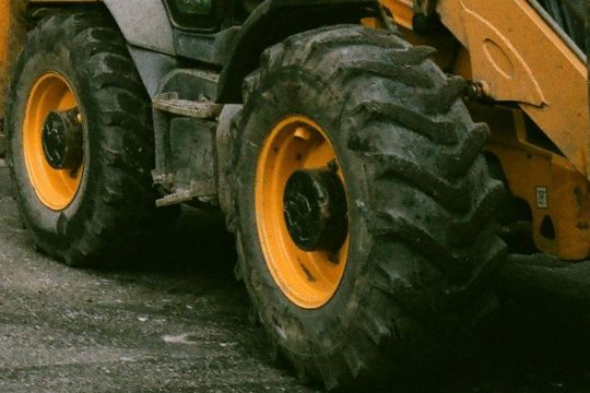 İnşa Şantiyesi Ekskavatör