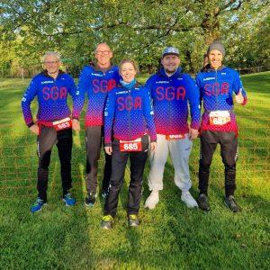 Axel Reinhardt, Stephan Prosser, Marina Lefort, Lukas Beckmann und Henri Lassig. Foto: SGA