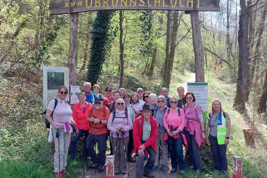 Group one has reached the Obrunn Gorge after a long time.