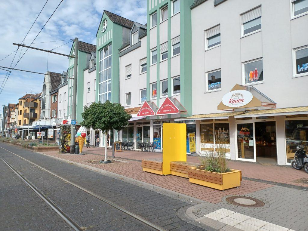 City furniture in Griesheim. Photos: Griesheim press office
