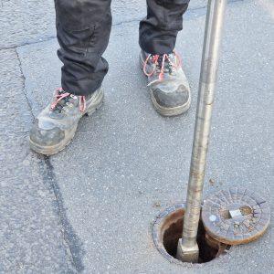Rottura della conduttura principale dell'acqua. Foto: Ufficio stampa di Griesheim