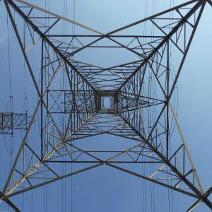 Hochspannungsleitung Strom Energie