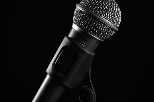Speech lecture microphone