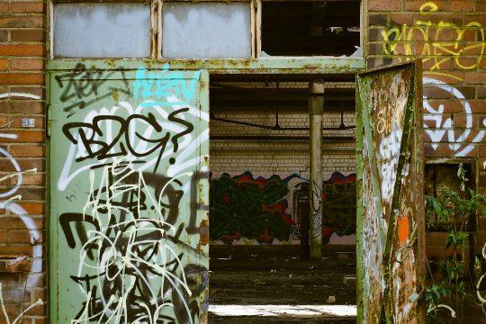 Vandalism destruction