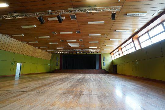 Hegelsberghalle innen Foto: Stadt Griesheim
