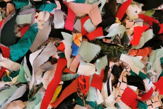 Fabric remnants waste