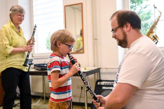 Tag der offenen Tür an der Musikschule. Foto: SAMANTHA PFLUG