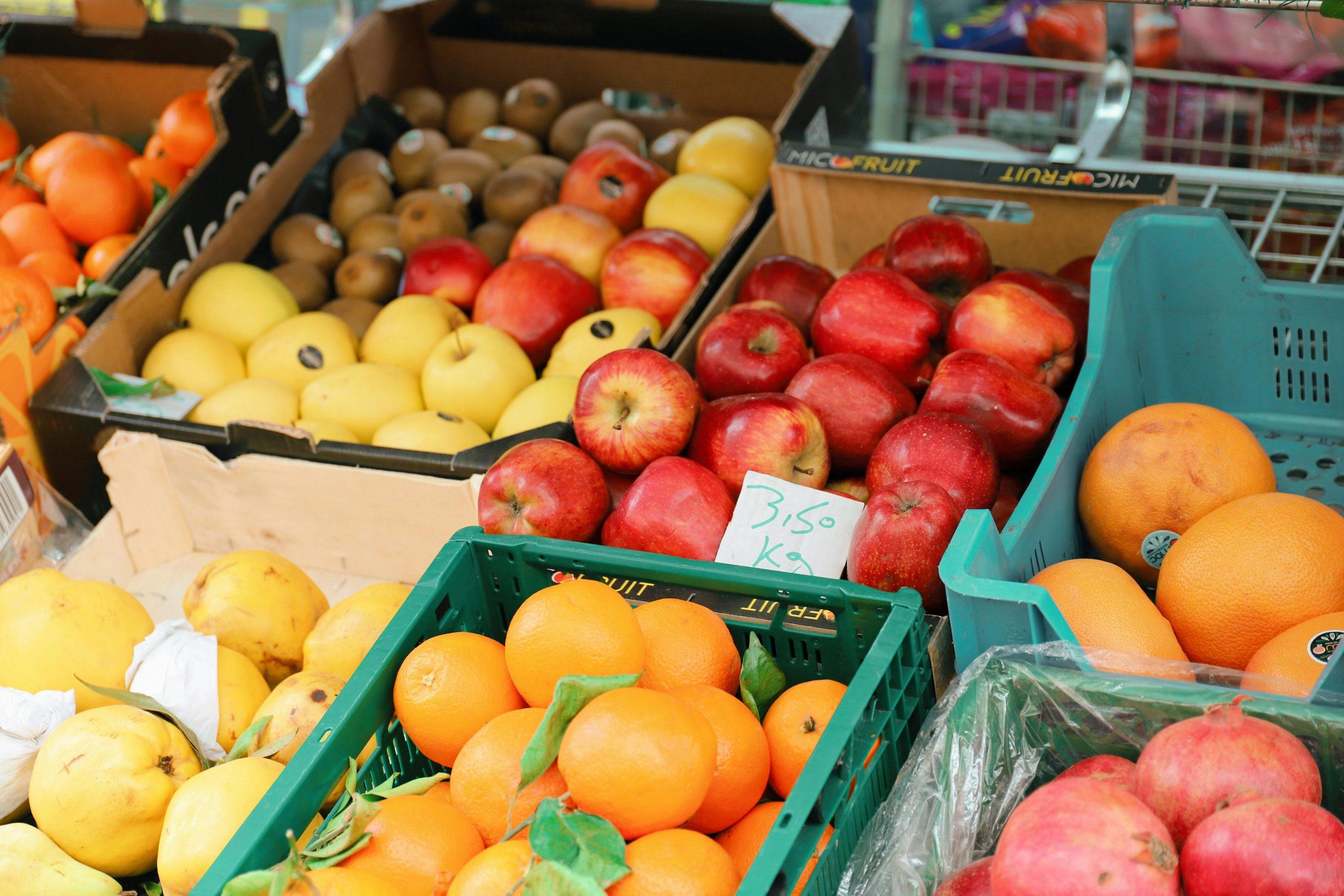 Obst Ernährung Markt Gesund vegan