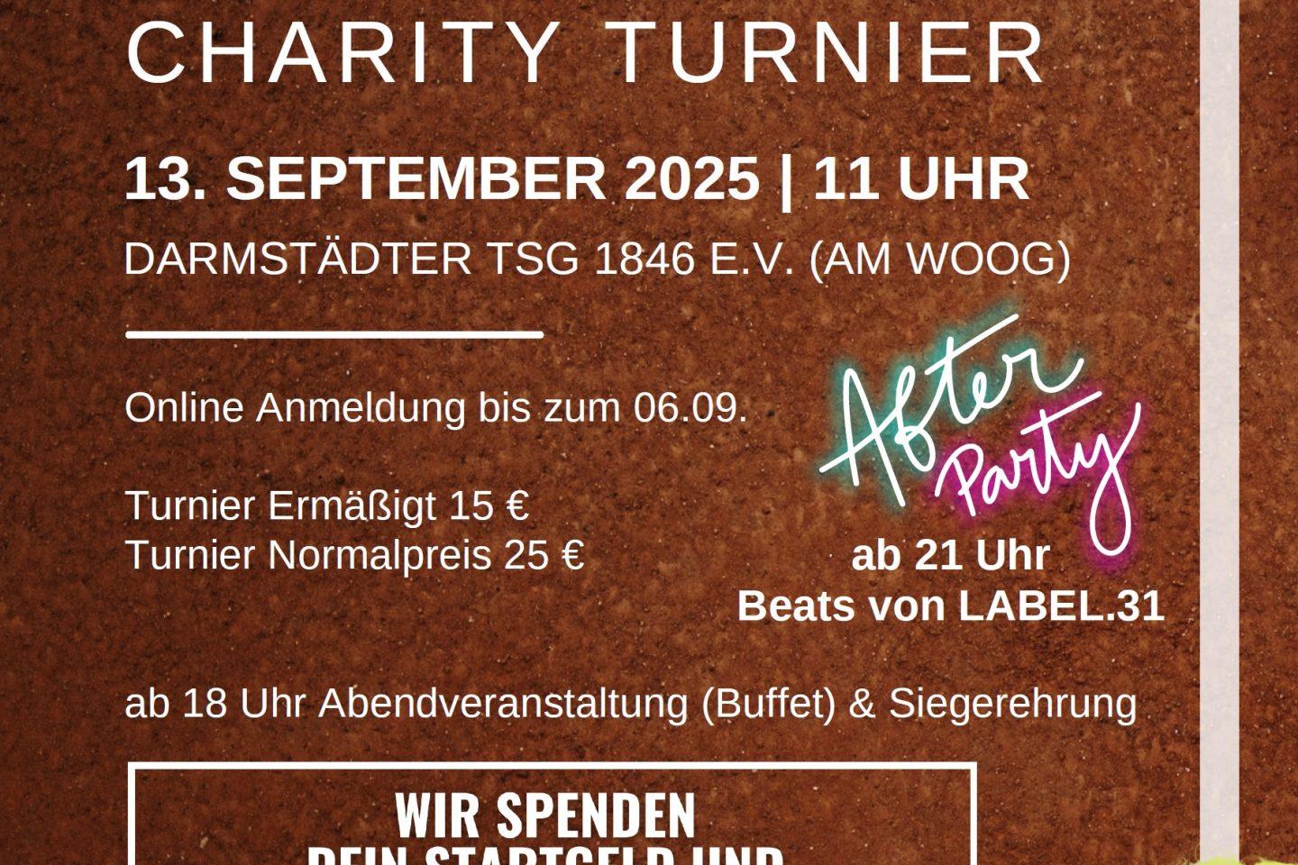 Charity tennis tournament