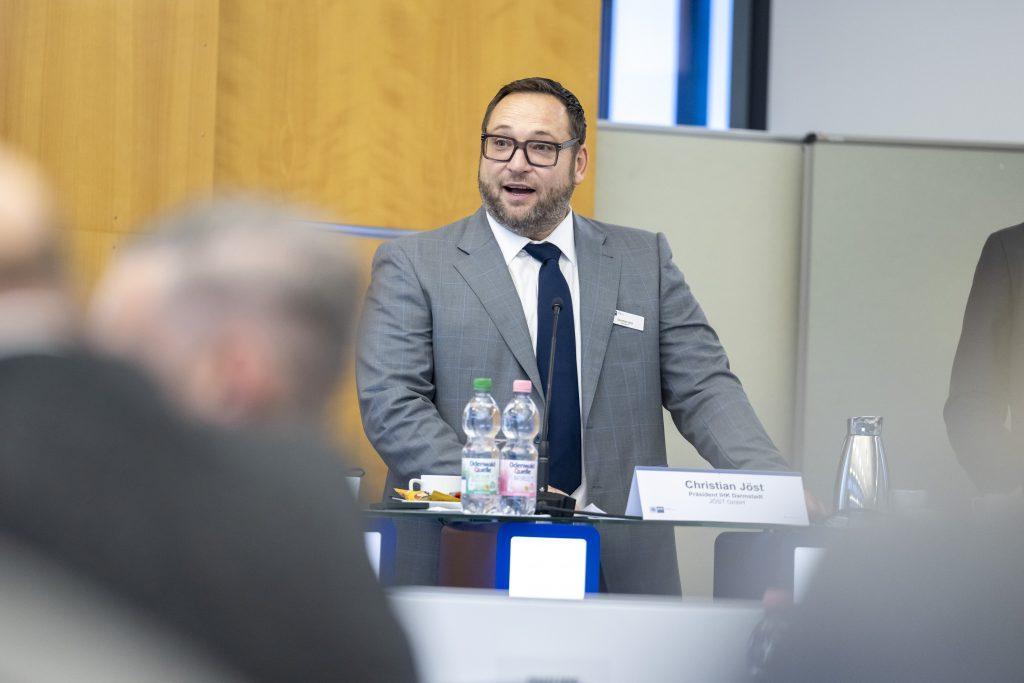 „Wir wollen die Erfolgsgeschichte des HUB31 fortschreiben“, sagt IHK-Präsident Christian Jöst. Foto: Klaus Mai