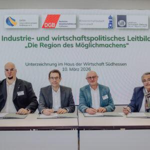 Gemeinsames industrie- und wirtschaftspolitisches Leitbild. Foto: Wissenschaftschaftsstadt Darmstadt