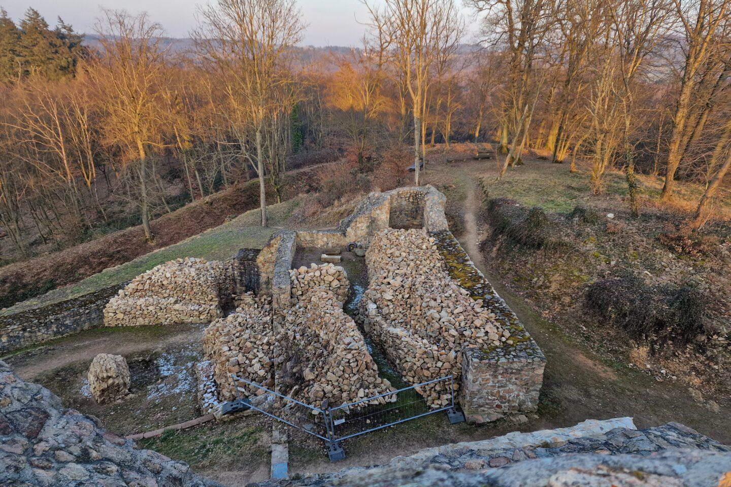 Château de Tannenberg à Seeheim. Photo : Arthur Schönbein