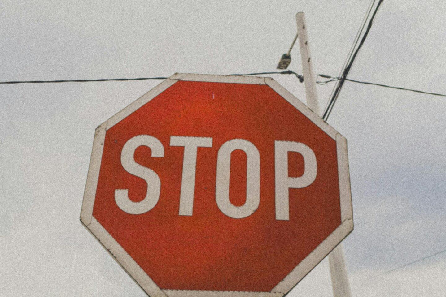 Stopp Schild