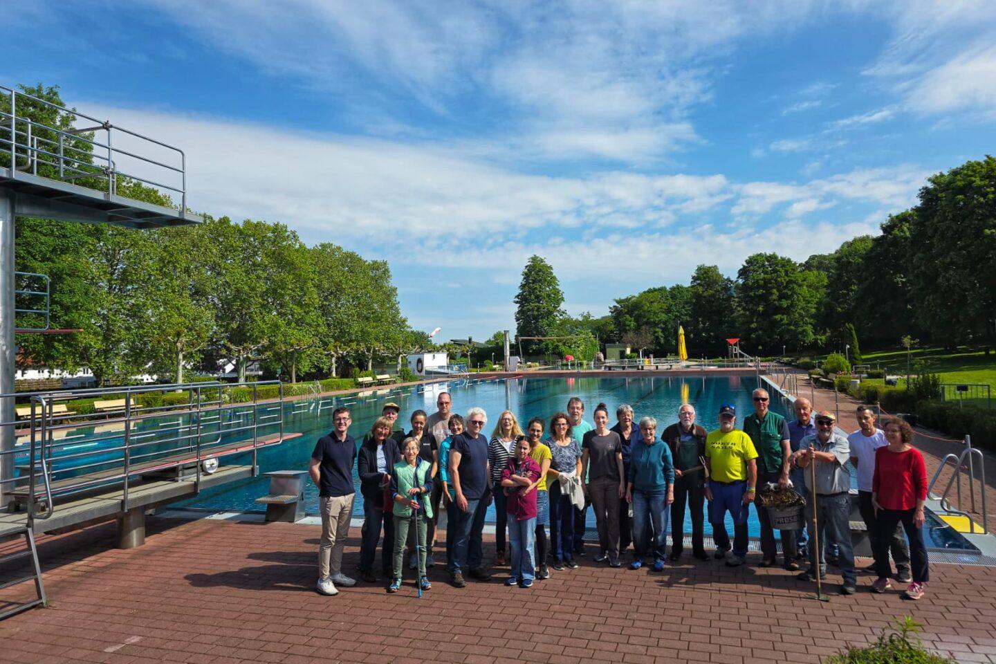 L'association de la piscine de Jugenheim lors d'une séance de travail préparatoire à la nouvelle saison 2026 à la piscine de Jugenheim