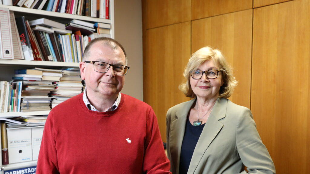 Andrzej Kaluza and Ela Heller. Photo: Arthur Schönbein