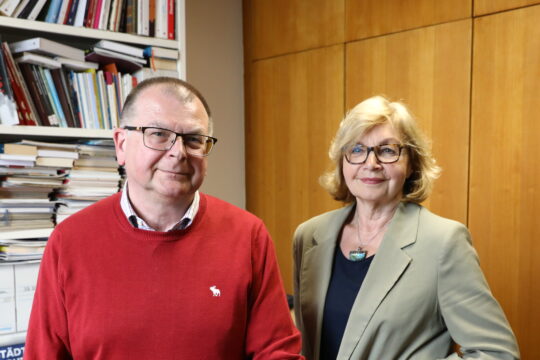 Andrzej Kaluza e Ela Heller. Foto: Arthur Schönbein