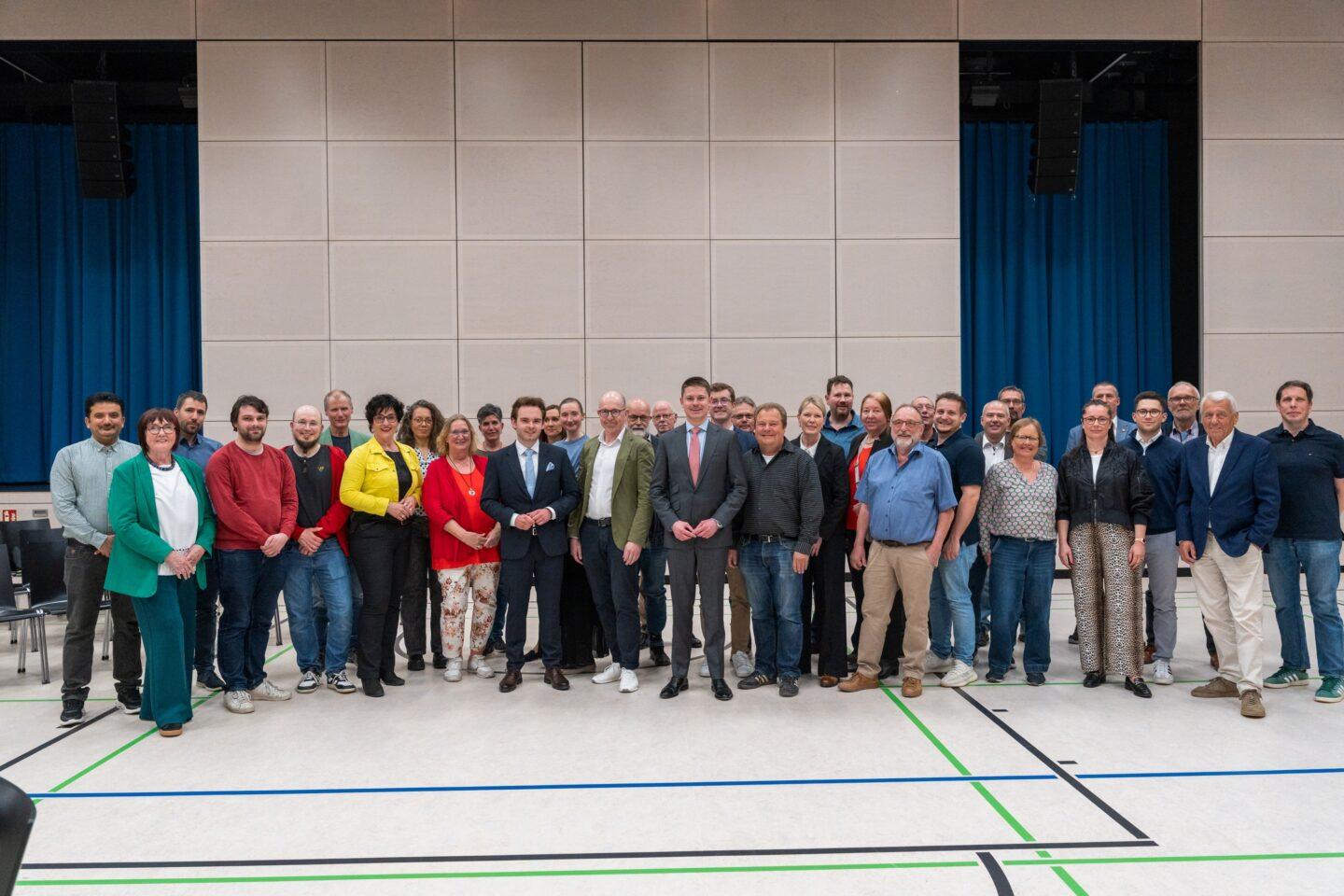 Nuevo consejo municipal y junta ejecutiva. Seeheim, abril de 2026