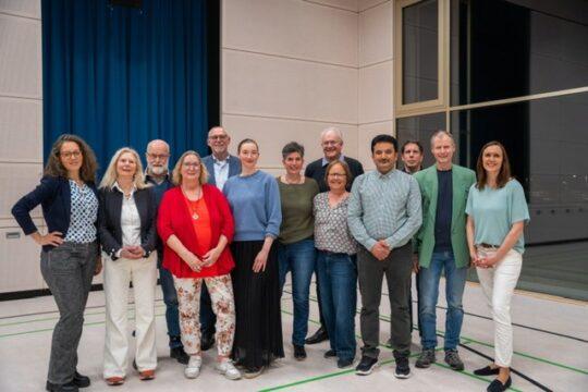 Il gruppo parlamentare neoeletto di Alleanza 90/I Verdi Seeheim-Jugenheim