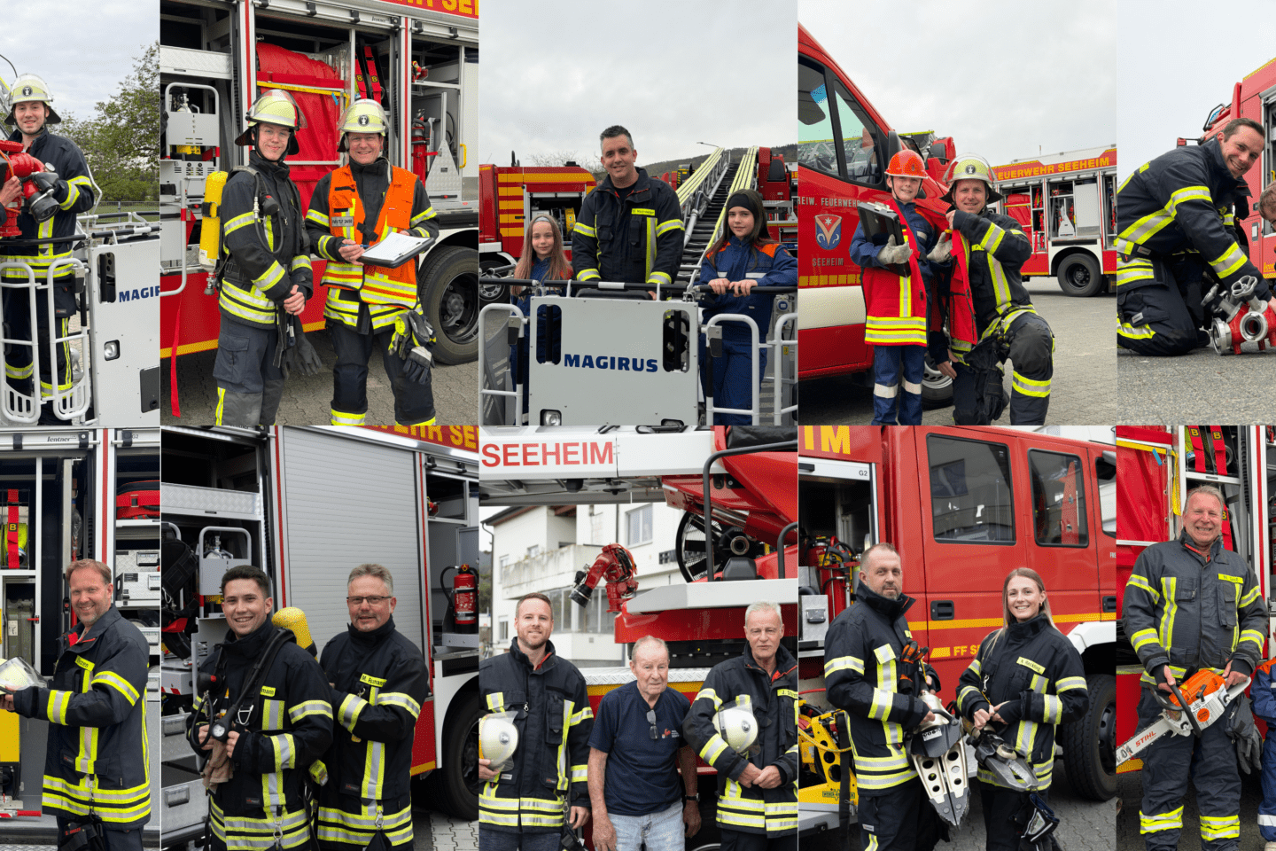 Firefighting as a family tradition – Father's Day at the Seeheim Fire Department