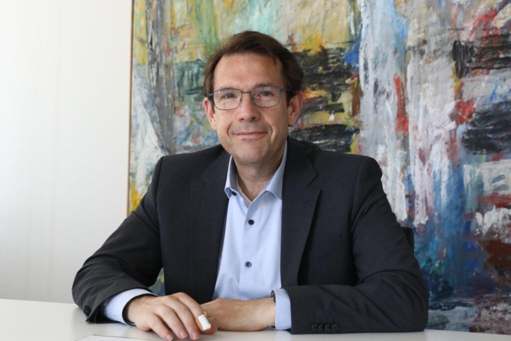 Mayor Hanno Benz. Photo: Arthur Schönbein