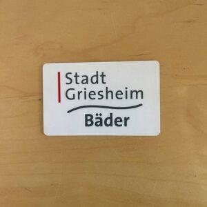 A ten-visit or season ticket gets you to the Griesheim outdoor swimming pool faster