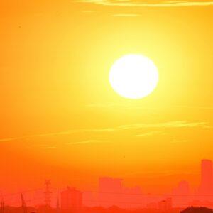 Calor de verano, clima cálido