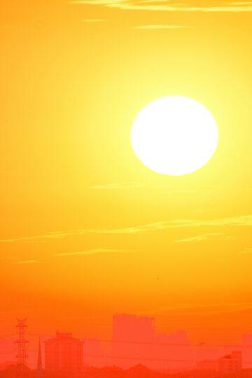 Calor de verano, clima cálido