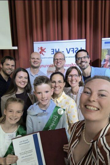 Förderverein der Grundschule im Schuldorf e. V. erhält für das Projekt „Grünhausen“ den Hauptpreis des Landesverbandes Hessen