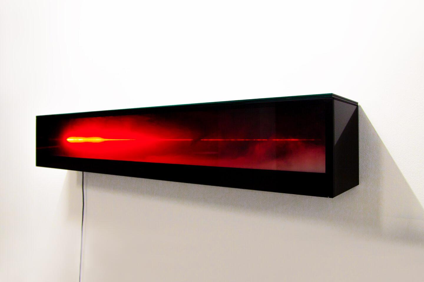 Installation de l'exposition « LIGHT CATCHER » de Margareta Hesse au Raum für Kunst Darmstadt.