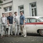 Die Rock'n'Roll-Band Silverballs bei einem Live-Konzert.