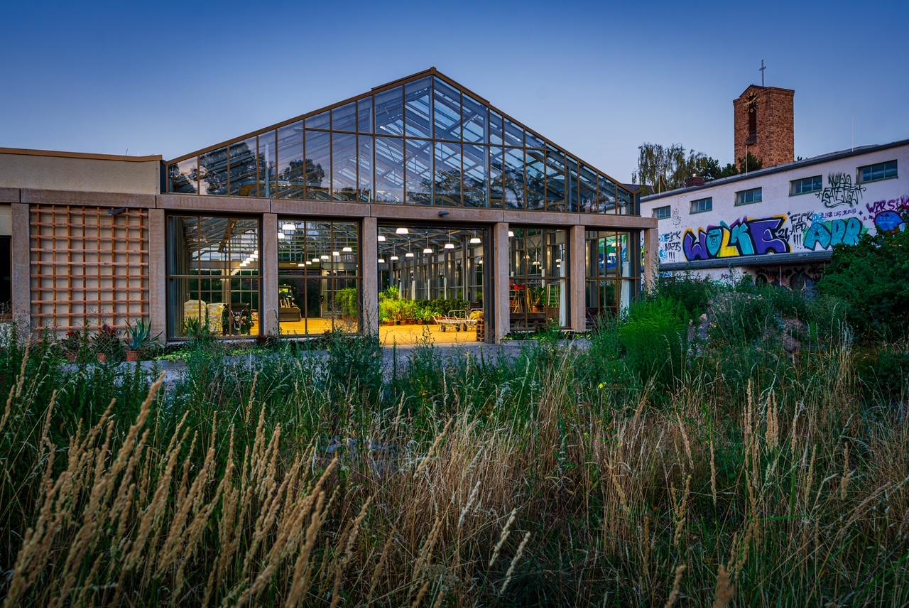 Rene Antonoff-Orangerie Neues Gewächshaus