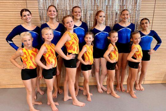 Las gimnastas del TSV Pfungstadt se mantienen firmes en los campeonatos regionales