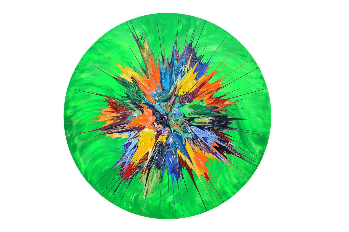Ausstellung "Awakening in Color" The Art of Antonio Wehrli. Centrifugal