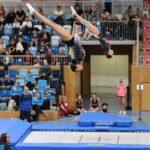 TSV Pfungstadt. Campeonato de trampolín sincronizado en Potsdam