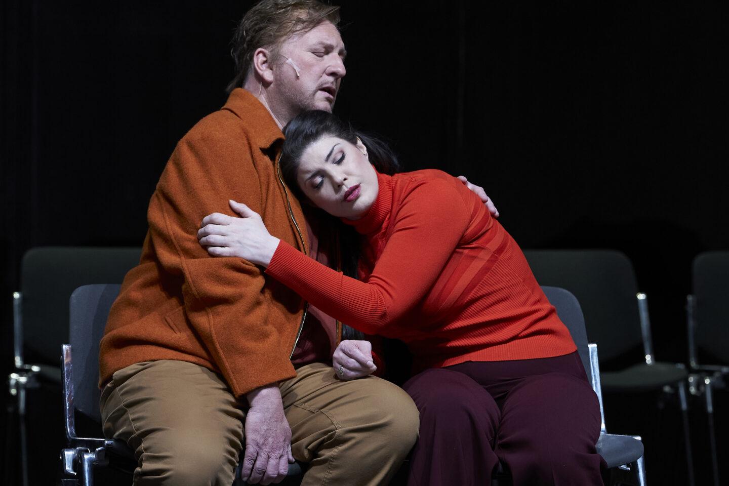 Kain und Abel. Oper Staatstheater Darmstadt. Heiko Börner, Megan Marie Hart