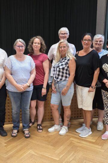 Ehrenamtsteam das beim 1.Hilfe-Kurs